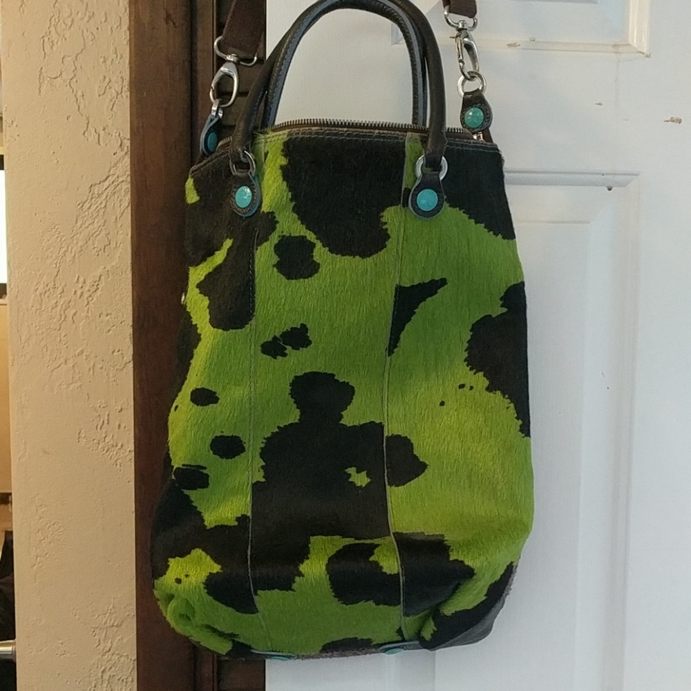 GABS made in Italy calf hair bag